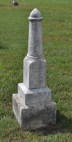 Headstones in the Watson family plot, Fairlie, Texas